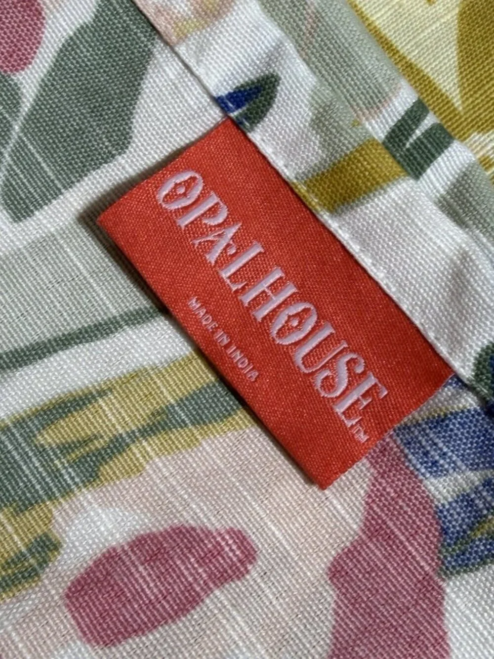 Opalhouse floral tablecloth